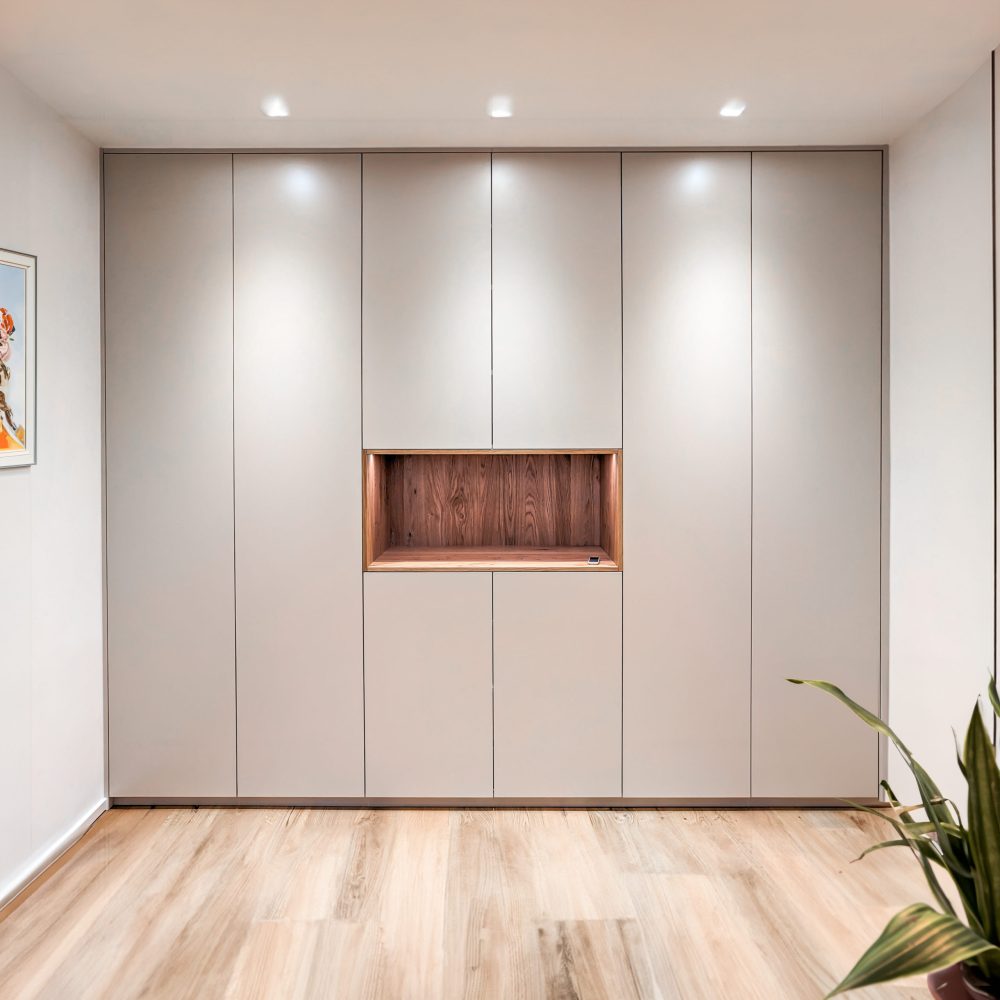 Einbauschrank groß Fresko Eiche