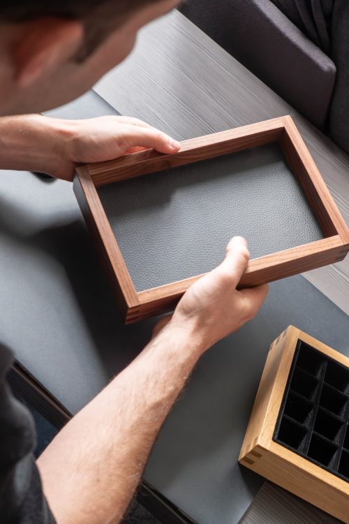 Musterschublade am Franchisetreffen