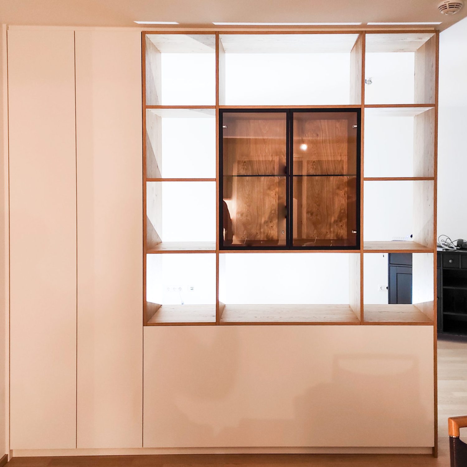 Raumtrenner Schrank Eiche Wild
