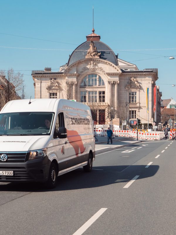 Schrankhelden Crafter unterwegs