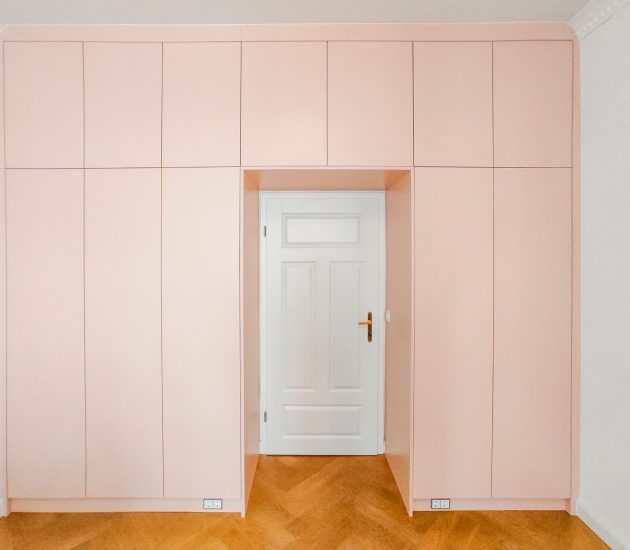 Türumrandung in Rosa