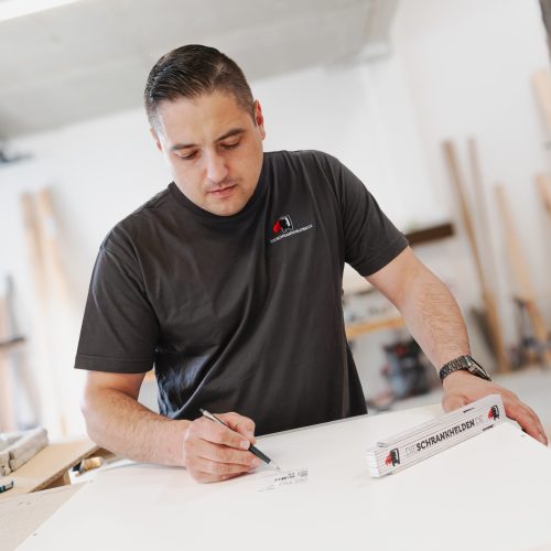 Sergej Dudukalov bei der Arbeit