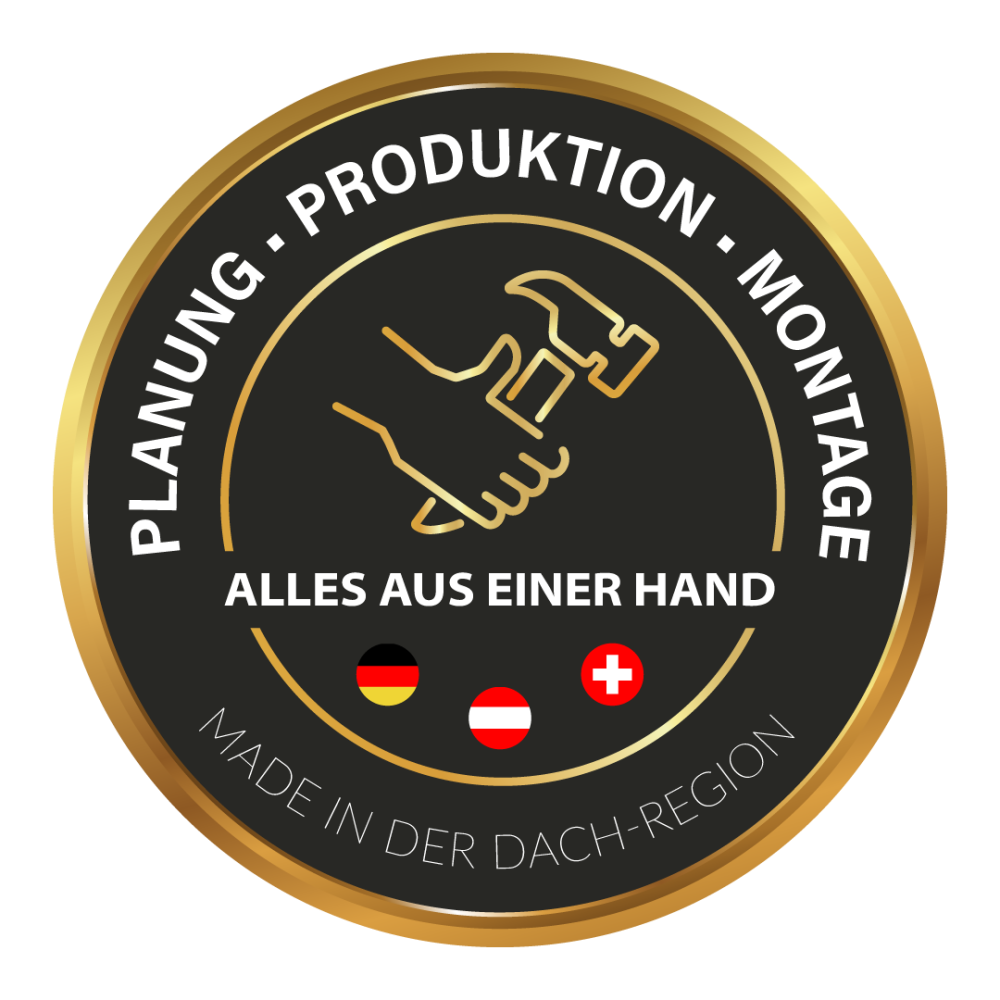 Siegel made in der DACH Region