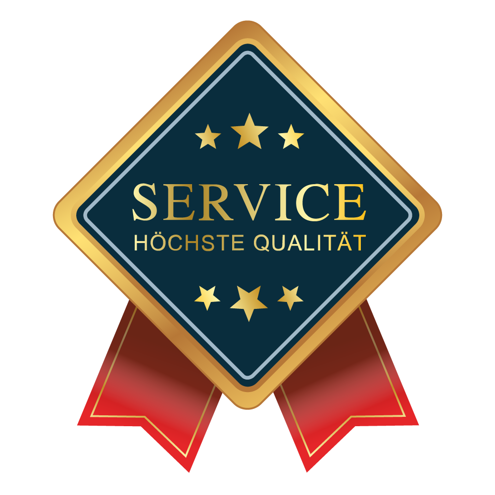 Service Höchste Qualität Siegel