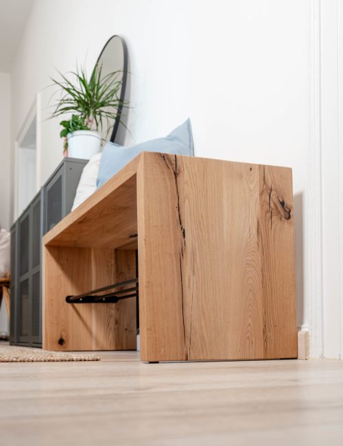 Gewinnspiel Sitzbank Eiche Vollholz