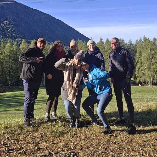 Teamevent Österreich Gruppenfoto wandern