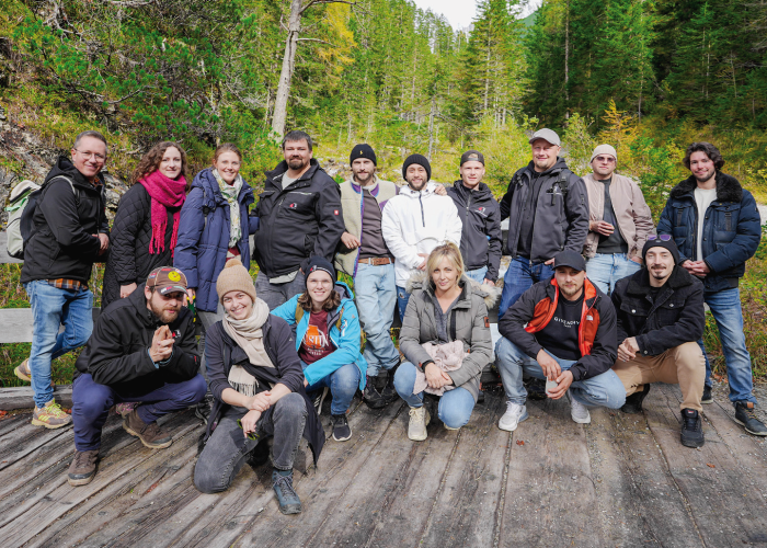 Teamevent Österreich Gruppenfoto wandern