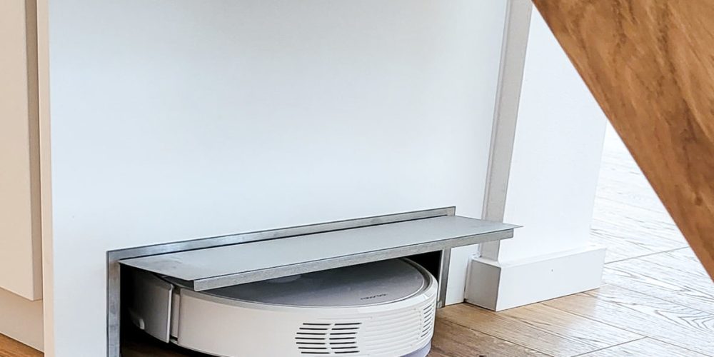 Einbauschrank mit Platz für Staubroboter